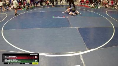 75 lbs Round 2 - Keian Linnell, Stallions Wrestling Club vs Jett Rogers, Southern Utah Elite