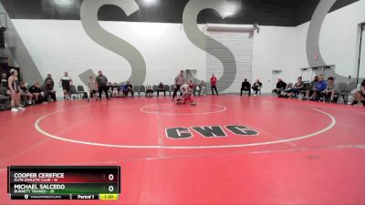 85 lbs Round 1 (8 Team) - Dominic Demarco, DC Wrestling Academy vs Lucas Ruppenthal, Patriots Wrestling Club