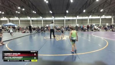 56-63 lbs Round 3 - Paxton Hernandez, Sublime Wrestling Academy vs Garrett English, Hawk Wrestling Club