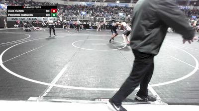 180 lbs Round Of 16 - Jace Roark, Mid-mo-freestyle vs Preston Burgess, Wichita Wrestling Club