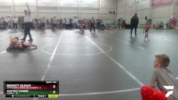 72-78 lbs Round 1 - Bennett Silence, Contender?s Wrestling Academy vs Matteo Danise, Nobody