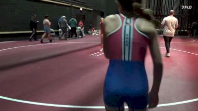 S-1 lbs Cons. Round 1 - Raelynn Pennell, Knights Wrestling Club vs Aria Zuck, Jesup Mat Club