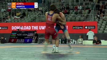 55 kg Semifinal - Brady Koontz, USA vs Elmir Aliyev, AZE