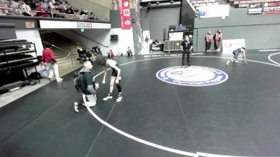126 lbs Cons. Rd Of 32 - Mike Almaguer, Righetti High School Wrestling vs Caleb Mountjoy, Knightmare Wrestling