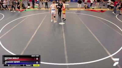 165 lbs Round 4 - Destan Skelly, MN vs Jackson Kempf, WI