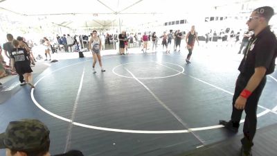 136 kg Quarterfinal - Taylor Thompson, Apex Wr Ac vs Mila Mantanona, Coachella Valley WC