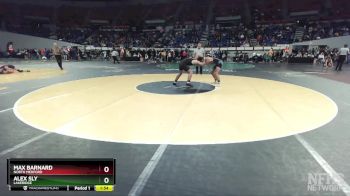 6A-175 lbs Champ. Round 1 - Alex Sly, Lakeridge vs Max Barnard, North Medford