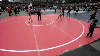 102 lbs 2nd Place - Jaxon Moralez, Juggernaut Wrestling Lun vs Israel Trujillo, Pueblo County WC