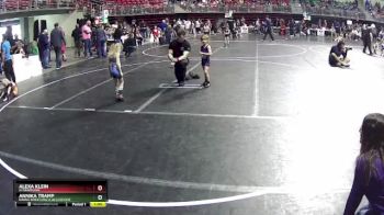 36-42 lbs Round 2 - Alexa Klein, GI Grapplers vs Annika Tramp, Hawks Wrestling Club (Lincoln)