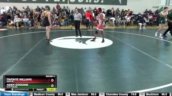 152 lbs Round 4 - Aiden Goggans, Scottsboro vs Tavonte Williams, Saks Sr