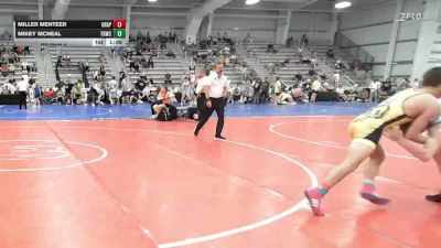 138 lbs Rr Rnd 3 - Miller Menteer, Grapplers Garage - HSB vs Mikey McNeal, TDWC Maniacs Grey - HSB