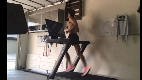 World Treadmill Half-Marathon Record For Raneri