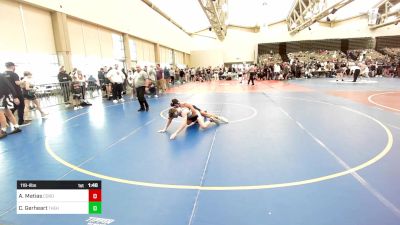 119-I lbs Quarterfinal - Aidan Matias, Cordoba Trained vs Chris Gerheart, The Hunt Wrestling Club