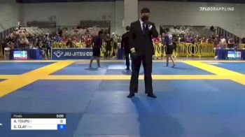 AMANDA TOUPS vs SAMANTHA CLAY 2021 American National IBJJF Jiu-Jitsu Championship