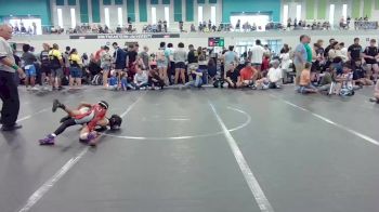 56 lbs Round 4 (8 Team) - Lucas Ducos, Florida Avengers vs Mia Barro, U2 Upstate Uprising Gold
