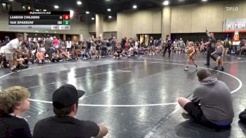 60 lbs Round 2 (6 Team) - Van Sparrow, Elevate WC vs Landon Childers, Indiana Outlaws