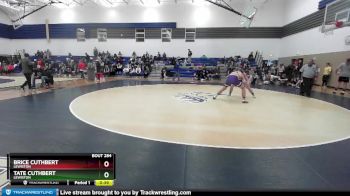 190 lbs Cons. Round 3 - Brice Cuthbert, Lewiston vs Tate Cuthbert, Lewiston