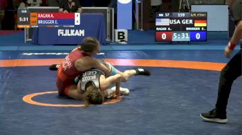 57 kg Quarterfinal - Alli Ragan, USA vs Elena Brugger, GER