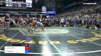 120 lbs Rnd Of 128 - Joey Lamparelli, New Jersey vs Raul Jimenez, California