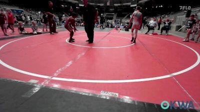 76 lbs 3rd Place - Raiden Johns, Collinsville Cardinal Youth Wrestling vs Carson O'Neal, Owasso Takedown Club