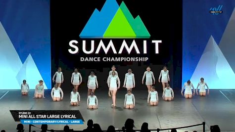 Studio 22 - Mini All Star Large Lyrical [2025 Mini - Contemporary/Lyrical - Large Semis] 2025 The Dance Summit
