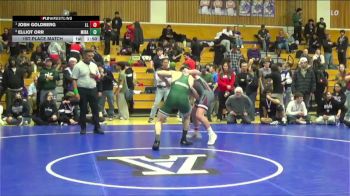 167 lbs 1st Place Match - Josh Goldberg, Las Lomas vs Elliot Orr, Miramonte