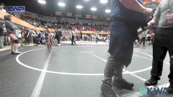 110 lbs Quarterfinal - Wylie Cavner, Lions Wrestling Academy vs Jase Coble, Cowboy Wrestling Club