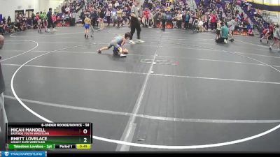 58 lbs Round 2 - Rhett Lovelace, Legacy Elite Wrestling vs Micah Mandell, Eastside Youth Wrestling