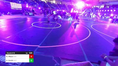 126 lbs Round Of 16 - Noah Meza, Basement Brawlers vs Holdyn Quick, Scottsbluff WC