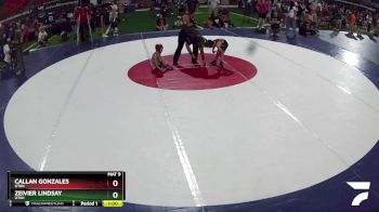 43-47 lbs Round 4 - Callan Gonzales, Utah vs Zeivier Lindsay, Utah