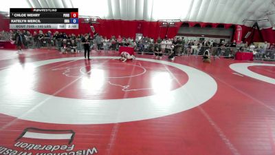 140 lbs Champ. Rd Of 16 - Chloe Wehry, Pursuit vs Katelyn Mercil, Hawkeye Wrestling Academy