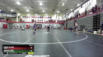 165 lbs Cons. Round 2 - Bryar Lane, Kentucky Wesleyan vs Gage Olson, Coker