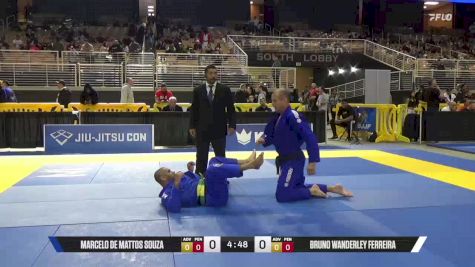 Bruno Wanderley Ferreira vs Marcelo De Mattos Souza 2025 Pan Jiu Jitsu IBJJF Championship