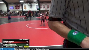 7 lbs 1st Place Match - Braxton Drew, Fighting Goldfinch vs Jackson Bunnell, Fort Madison Wrestling Club