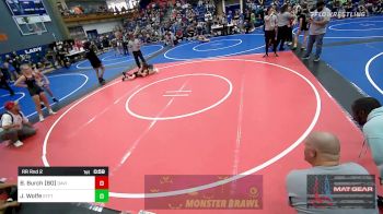 86 lbs Rr Rnd 2 - Blaze Burch (80), Davis Youth Wrestling Club vs Jordan Wolfe, Standfast