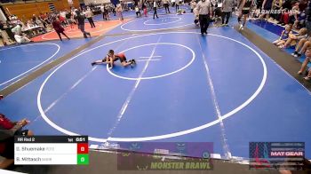 61 lbs Rr Rnd 2 - Gabriel Shuemake, Poteau Youth Wrestling Academy vs Brooks Mittasch, Morrison Takedown Club