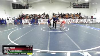 175 lbs Champ. Round 1 - Kevin Flores-Romero, Ridgeview vs Bishop Resco, Atascadero