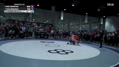 125 kg Champ. Rd Of 32 - Tyrie Houghton, Wolfpack RTC/ Titan Mercury Wrestling Club vs Cole Mirasola, NLWC/TMWC