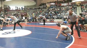 6A 120 lbs Semifinal - Zach Donalson, Bentonville vs Michael Robertson, Bentonville West