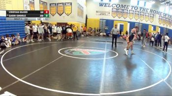 165 lbs Champ. Round 1 - Cristian Gilkes, Caveman vs Garin Gindele, Fort Myers Wrestling Club