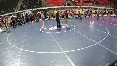 130 lbs Angel Peralta, California HS Girls vs Kiera Lackey, Montana HS Girls