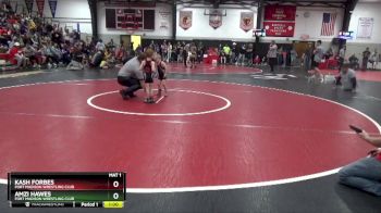 5th Place Match - Kash Forbes, Fort Madison Wrestling Club vs Amzi Hawes, Fort Madison Wrestling Club