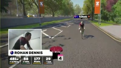 Rohan Dennis Destroys Team INEOS On Zwift, Again