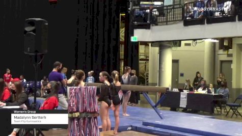 Madalynn Sertterh - Women's Group, Team Flip Gymnastics - 2021 Women's Xcel Region 4 Championships