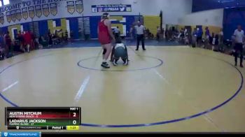 220 lbs Quarterfinals (8 Team) - Ladarius Jackson, Fleming Island vs Austin Mitchum, New Symrna Beach