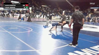 120 lbs Consi Of 8 #1 - Jalen Streeter, Springfield Central vs Colby Grenon, Bristol-Plymouth