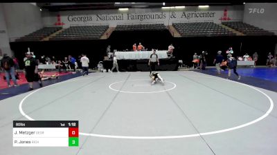 80 lbs Rr Rnd 2 - Jacob Metzger, Georgia vs Parker Jones, Richmond Hill Wrestling Club