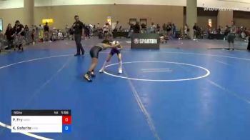 56 lbs Prelims - Piper Fry, Michigan Revolution vs Kanoa Saferite, Virginia Hammers Wrestling Club