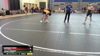 120 lbs Cons. Round 2 - Harrison Desai, John Carroll vs Jonas Soriano, Saint Paul`s School