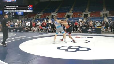 150 lbs Cons. Rd Of 32 - Grayson Davis, Delaware vs Hayden Hutt, Iowa